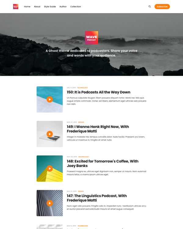 Wave Theme